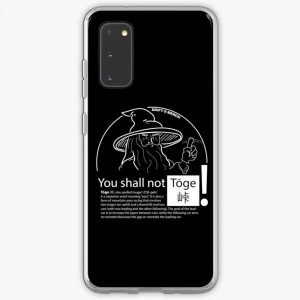 You Shall Not Toge Funny Fantasy Middle Earth Racing Kanji Samsung Galaxy Cases