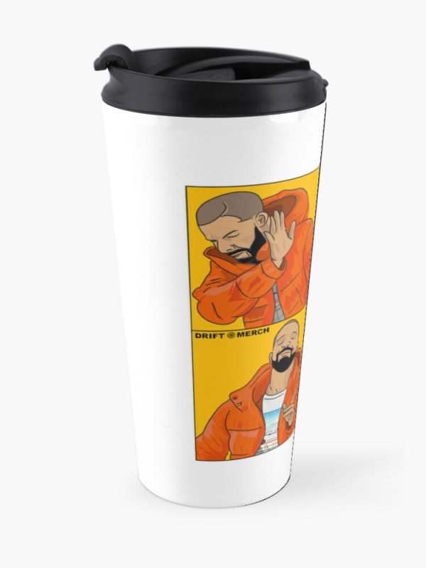 Drake Meme Don't Be a Responsible Adult, Buy More Car Parts Instead Travel Mug Left Side