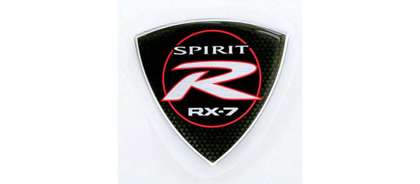 Mazda's Spirit R badge