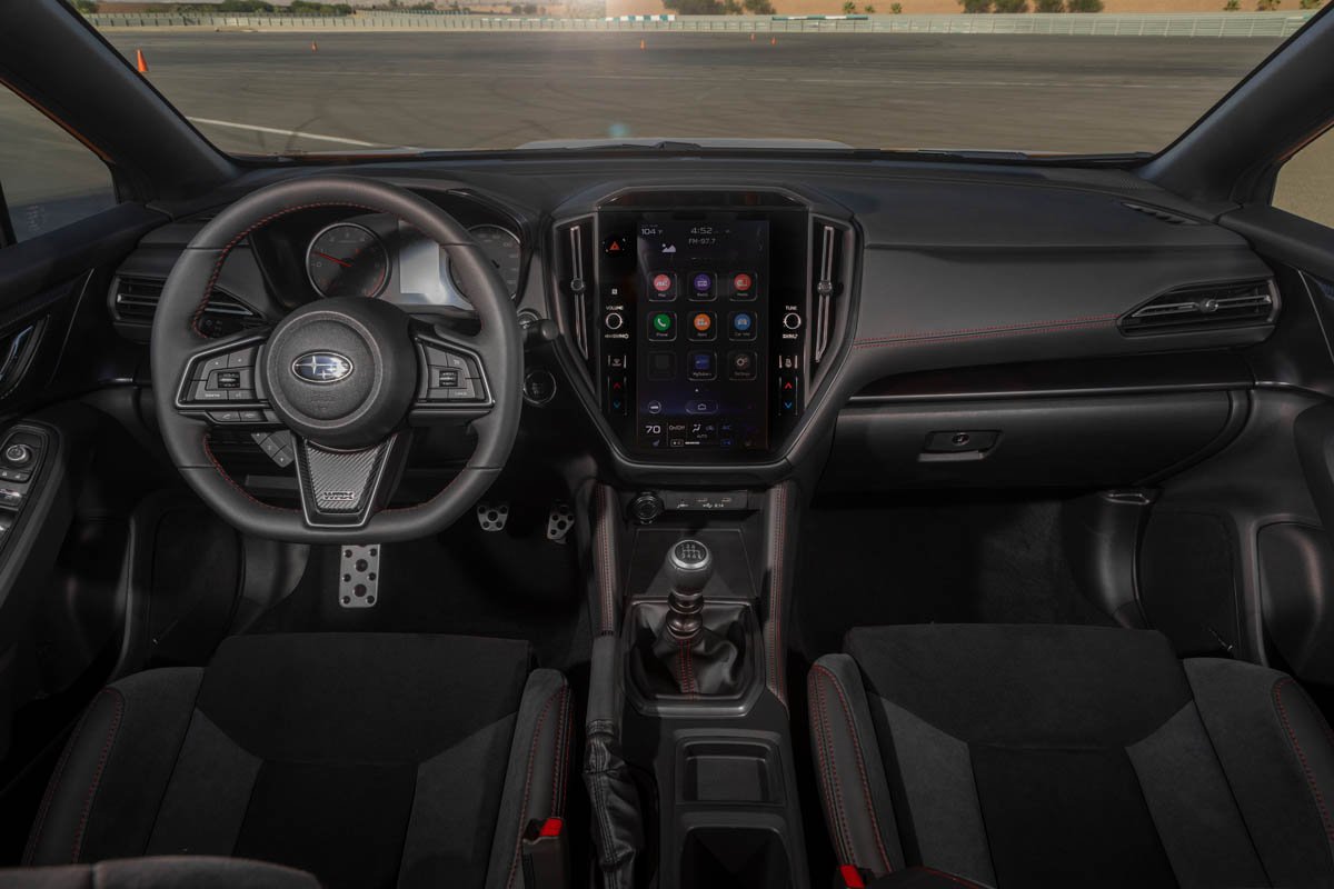 2022 Subaru WRX Interior Overview Shot