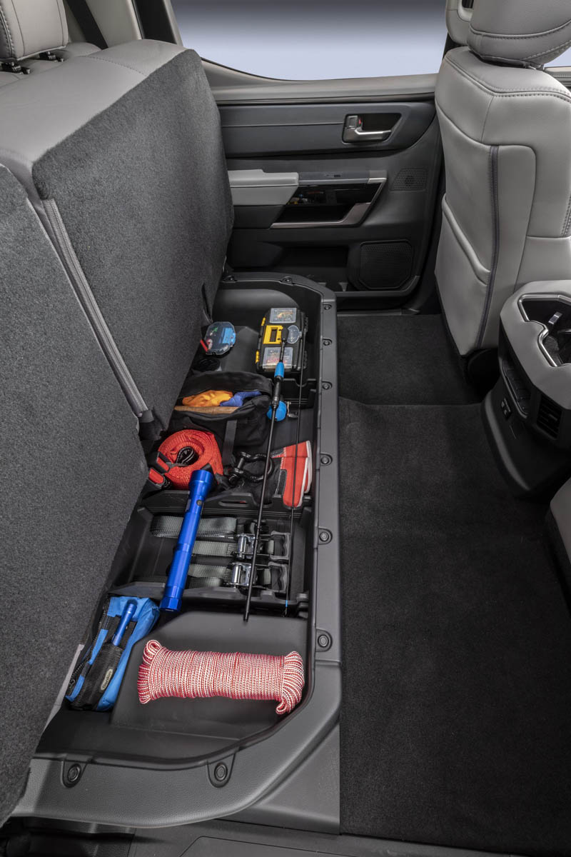 2022 Toyota Tundra Rear Folding Seats