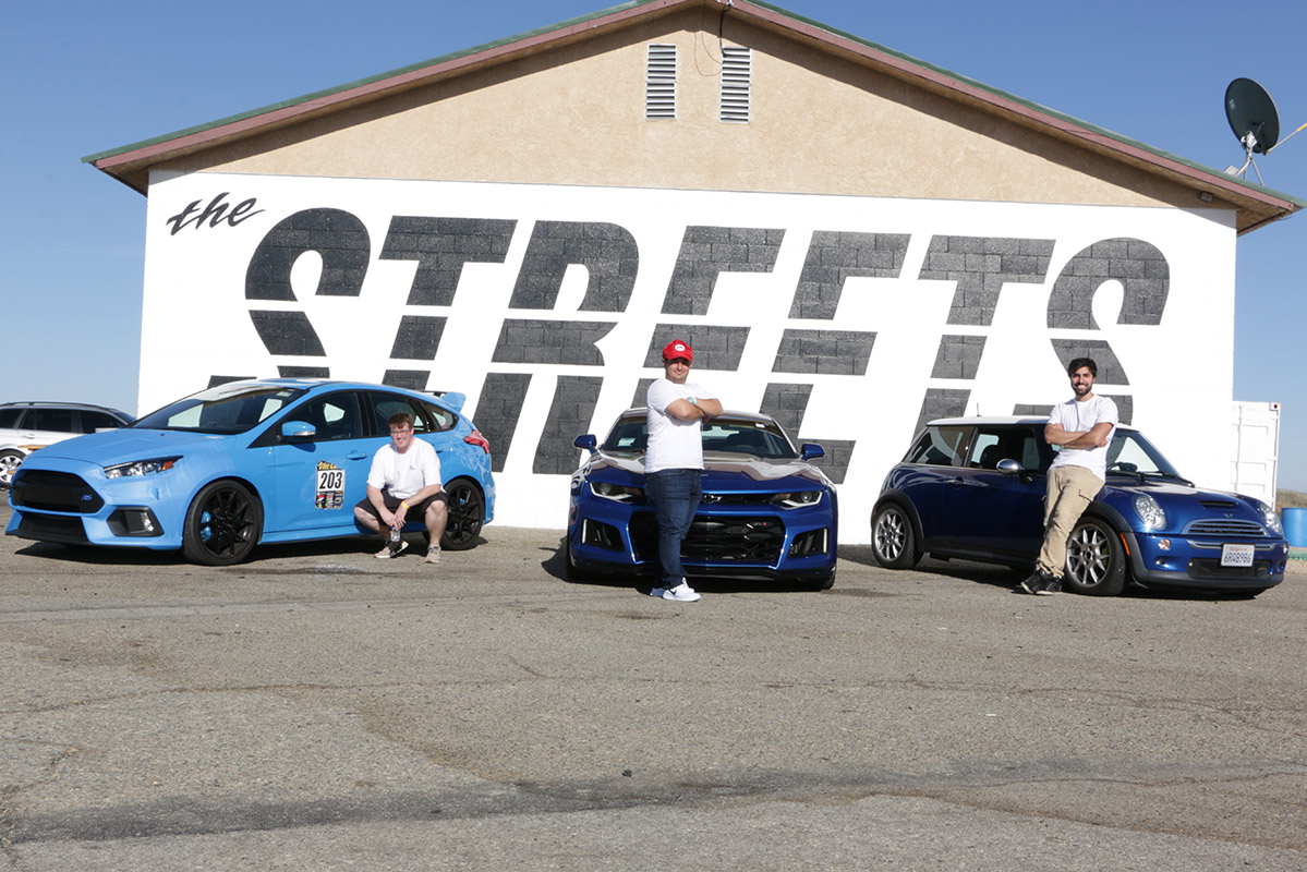 Me and the Guys at Willow Springs Raceway - Streets of Willow
