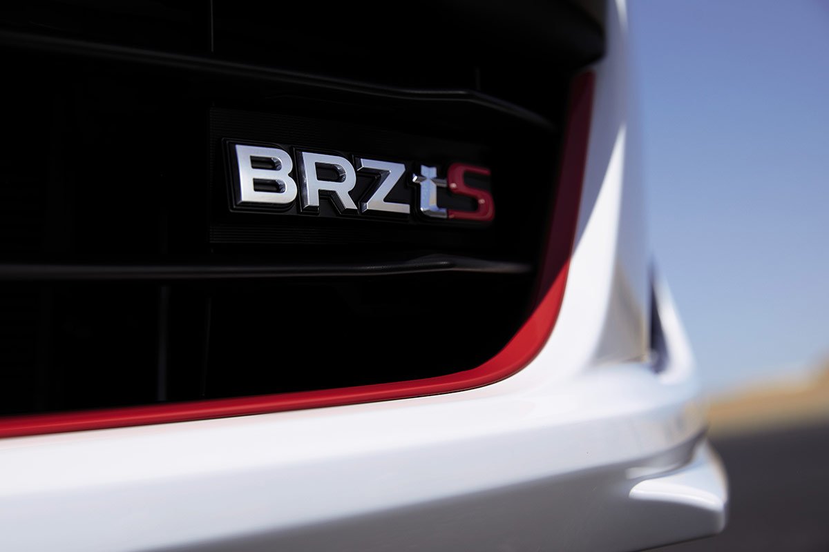 2020 Subaru BRZ tS Cherry Blossom Red Trim